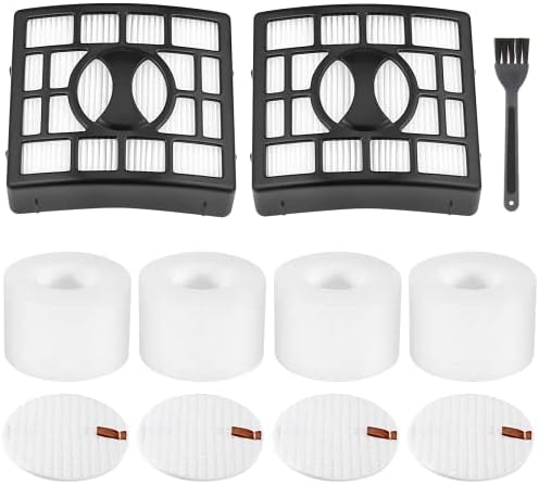 NZ801ukt Filter Replacement Compatible for Shark Rotator Powered Lift Away NV801uk NV680 NV681 NV682 NV683 NV800 NV801 NV803 UV810 NV620 AZ910 AX910 AZ912 Upright Vacuum Cleaner, Part #XFF680 & XHF680