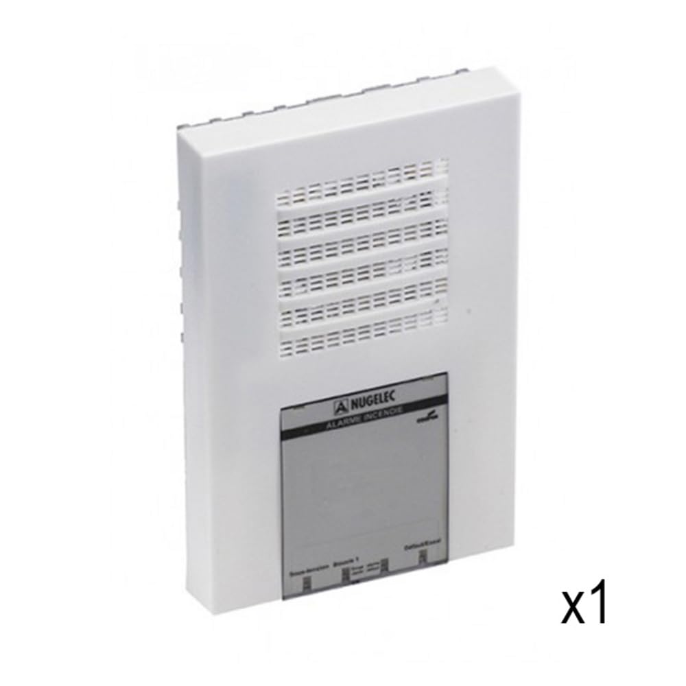 Cooper NUG31218 Alarma de Incendio, Blanco