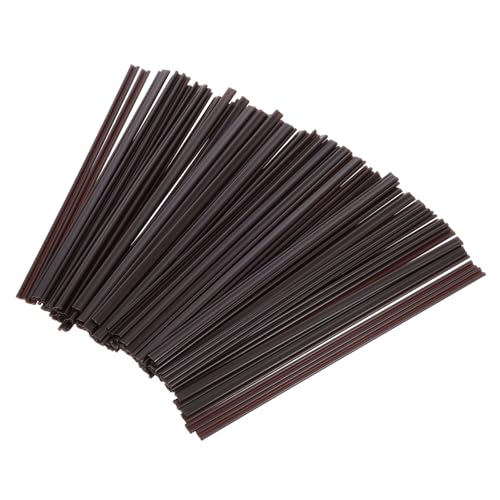 CIYODO 100pcs Dual Coffee Stirrers Versatile Plastic Drink Swizzle Sticks for Sipping and Stirring for Coffee Bars Offices and Restaurants