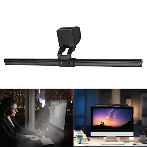 Preisvergleich Produktbild LED e-Reading Schreibtischlampen Computer Augenschutzlampe Dual-Farbtemperatur einstellbaren Bildschirm intelligente Bildschirm Lichtleiste, Bildschirm ohne Blendung, USB-Netzteil