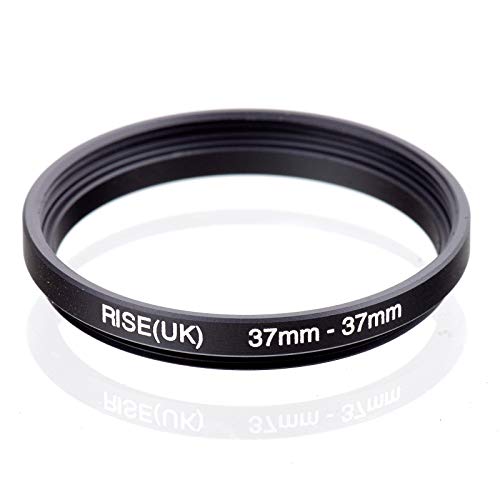 Rise(UK) 37-37 42-42 43-43 52-52 58-58 60-60 62-62 Extending Filter Ring Adapter (37mm-37mm)