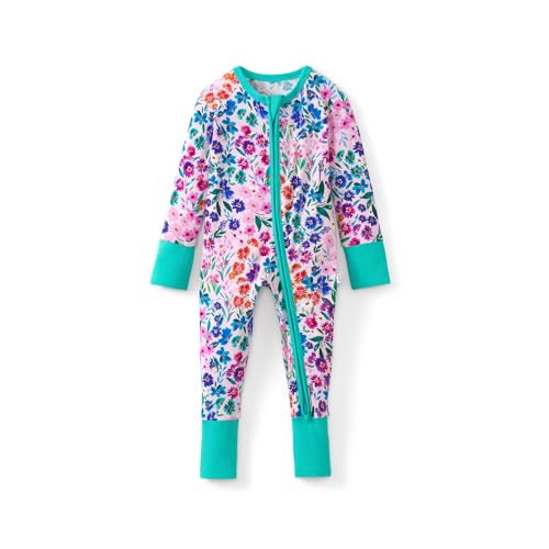 Image of Little Sleepies Pajamas for Baby Boys & Girls, Viscose from Bamboo Baby Pajamas, Preemie & Newborn Sleepers, 2-Way Zipper PJs