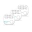 White | Pack of 3