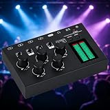 MObyat Mezclador De Audio De 4 Canales, para Streaming De Estudio Y Videojuegos