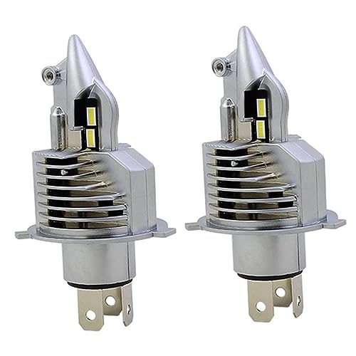 Bombillas LED para automóvil para solucionar faros opacos reemplazo de 4 piezas