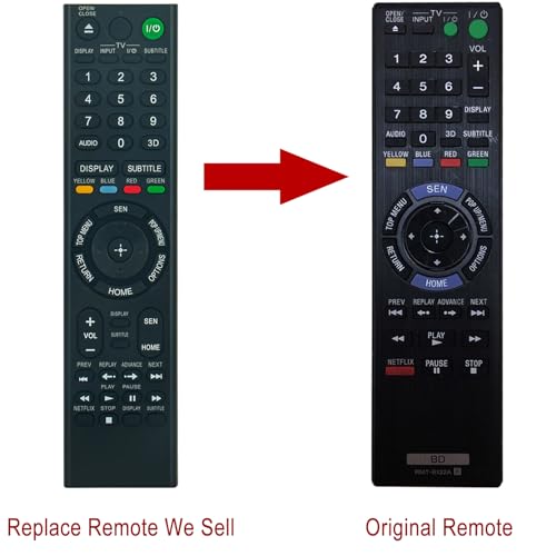 Télécommande RMT-B122A pour lecteur Blu-ray Sony BDP-S790 - 4
