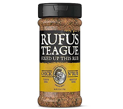 Chicken rub Rufus Teague Cover
