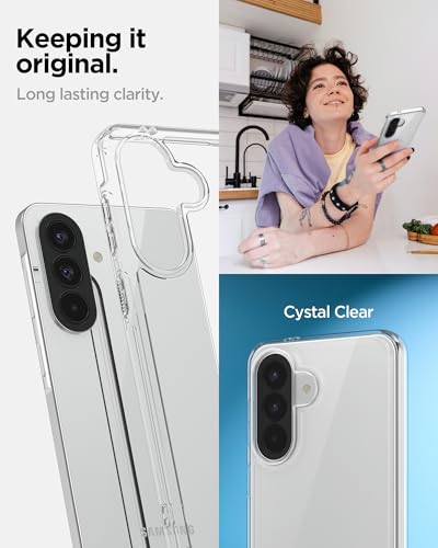 Image of Spigen Ultra Hybrid | Samsung Galaxy A57 5G Case [Transparent] [Air Cushion Protection] Galaxy A57 5G Back Cover | TPU+PC - Crystal Clear