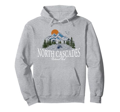 North Cascades National Park Washington Pullover Hoodie