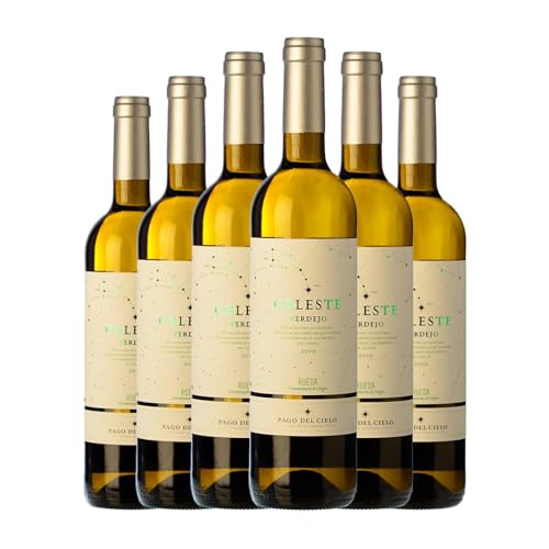 Pago del Cielo Celeste Verdejo Rueda 75 cl Vino blanco (Caja de 6 Botellas de 75 cl)