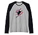 Abbigliamento Western Bull Rider per i tori americani Maglia con Maniche Raglan