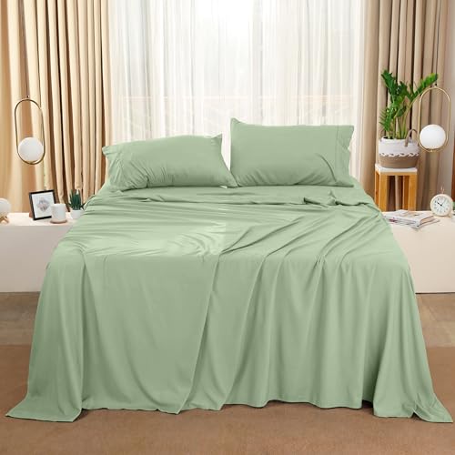 image for Utopia Bedding California King Sheet Set – 4 Piece Bed Sheets for Ca