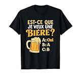 ce conception est parfait pour afficher votre passion pour la bière et votre sens de l'humour. Blague Bière Rigolo Beauf Alcool Humour Bière Drôle Marrant design et conviendra à tous les types de buveurs de bière.