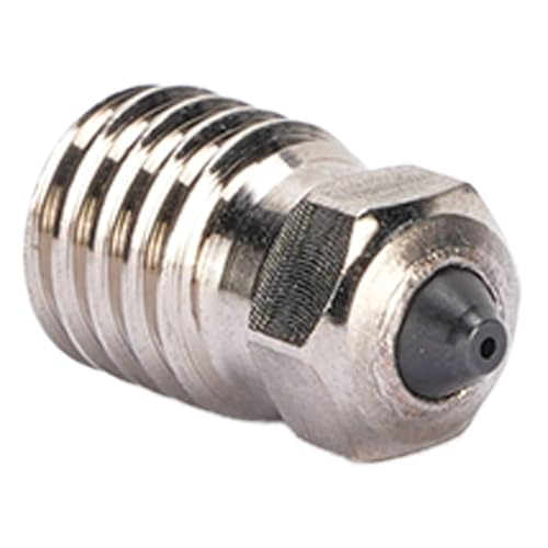 Jeffergarden 3PCS Extruder Nozzles, Hardened Steel for Lab, High-Speed Nozzle Replacement Up to 932°F for 3D Printing (0