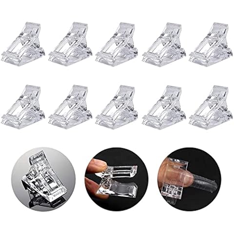 10 Pcs AONAT Nail Tips Clip for Quick Building Cover