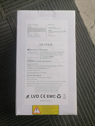 Alimentation 12V 83A transformateur de sécurité pour caméra de surveillance CCTV