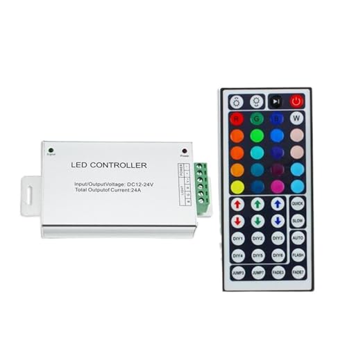 Variateur LED 12V 24V pour régler l'intensité de votre ruban RGB 12A