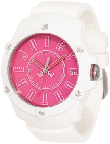 Juicy Couture Reloj Surfside con correa de silicona para mujer 1900908 Juicy Couture Reloj Surfside con correa de silicona para mujer 1900908