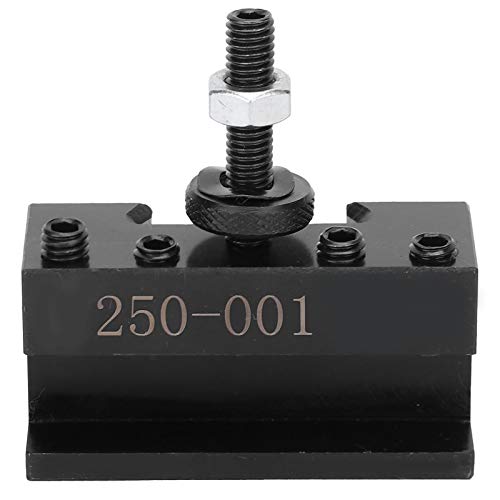 Nutriess CNC Fixture Tool Post Universal Wedge Type Boring Bar Holder 250 001 Enhanced Versatility Robust Design for Machining and Metalworking Applications