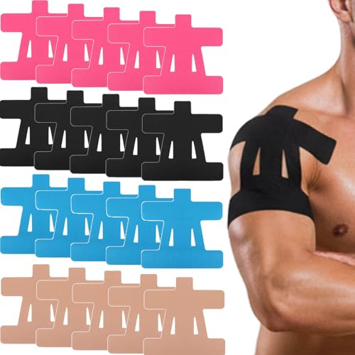 kinesiology recovery tapes shoulder