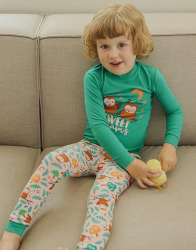 Image of VAENAIT BABY 12Months-12Years Toddler Kids Junior Boys Car Train Fireman Snug fit Sleepwear Pjs Set