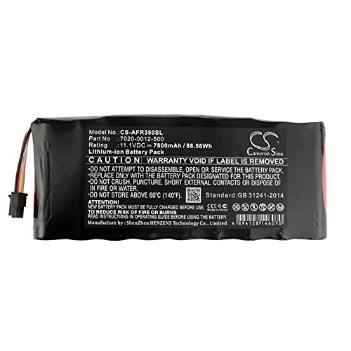 BORNMIO Replacement Battery for aeroflex 3500A Cobham AvComm 8800S 7020-0012-500 (7800mAh)