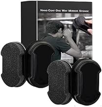 Nano Coat One-Way Mirror Sponge – Disposable Nano Coating for Windows, Car Rearview Mirrors & Glass Surfaces Strengthened Glass Cleaning Sponge, Car Window Brightening Sponge Wipe
