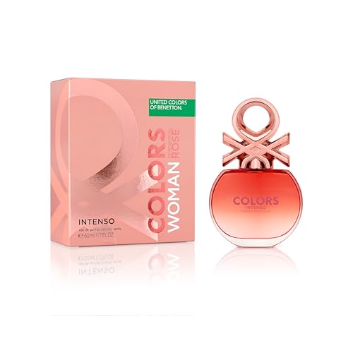 Image of United Colors of Benetton Colors Rose for Women Intenso Eau de Parfum 50ml