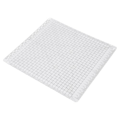 Cocoarm 12.5 X 12.5 Pulgadas de Precisión Cristalina, Alineación de ángulo Versátil, Regla de Acolchado de área de Corte Espaciosa con Doble Visibilidad de Color para Costura, Manualidades