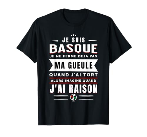 Croix Basque Ikurriña Fierté Assumée T-Shirt