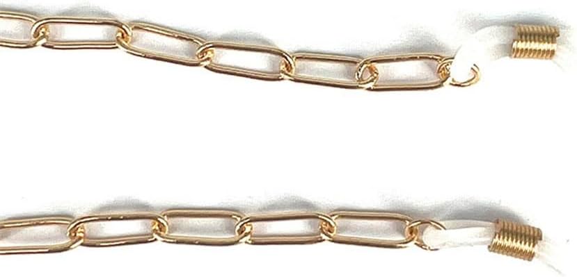 Metal Beaded Bead Chain Ethnic Lanyard Eyeglasses Anti-Drop