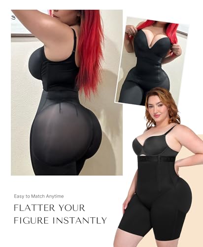 SHAPELLX Shapewear Tummy Control for Women Butt Lifting High Waist Shorts Faja Body Shaper Thigh Slimming Panties2