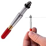 Knot KNEEDLE - Fishing Knot Tying Tool, Fish Hook Tying Tool, Fish Knot Tying Tool, Quick Fishing Line Tie Tool for Hooks & Lines, Fishing Gear & Accessories - Single