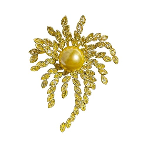Broches mignonnes à motif fleur pour un corsage de veste de bureau