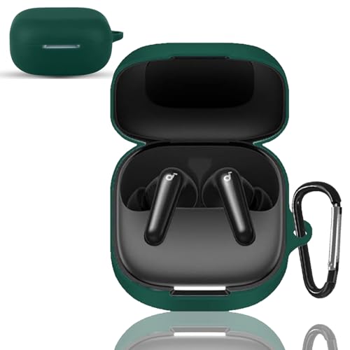 AIYYXX anker soundcore p31i �P�[�X �Ή� anker soundcore p31i �t��V���R�� �P�[�X �S�ʕی� �����h�~ �L�Y�h�~ �ϏՌ� �����[�d�\ �y�ʏ��^ �����h�~ �J���r�i�t�� �J�o�[�i�O���[���j