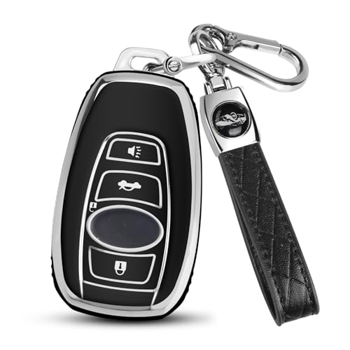 Coque clé Subaru Outback Crosstrek Ascent Impreza Forester WRX noir