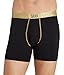 Saxx Platinum Boxer Brief, L, Black/Silver