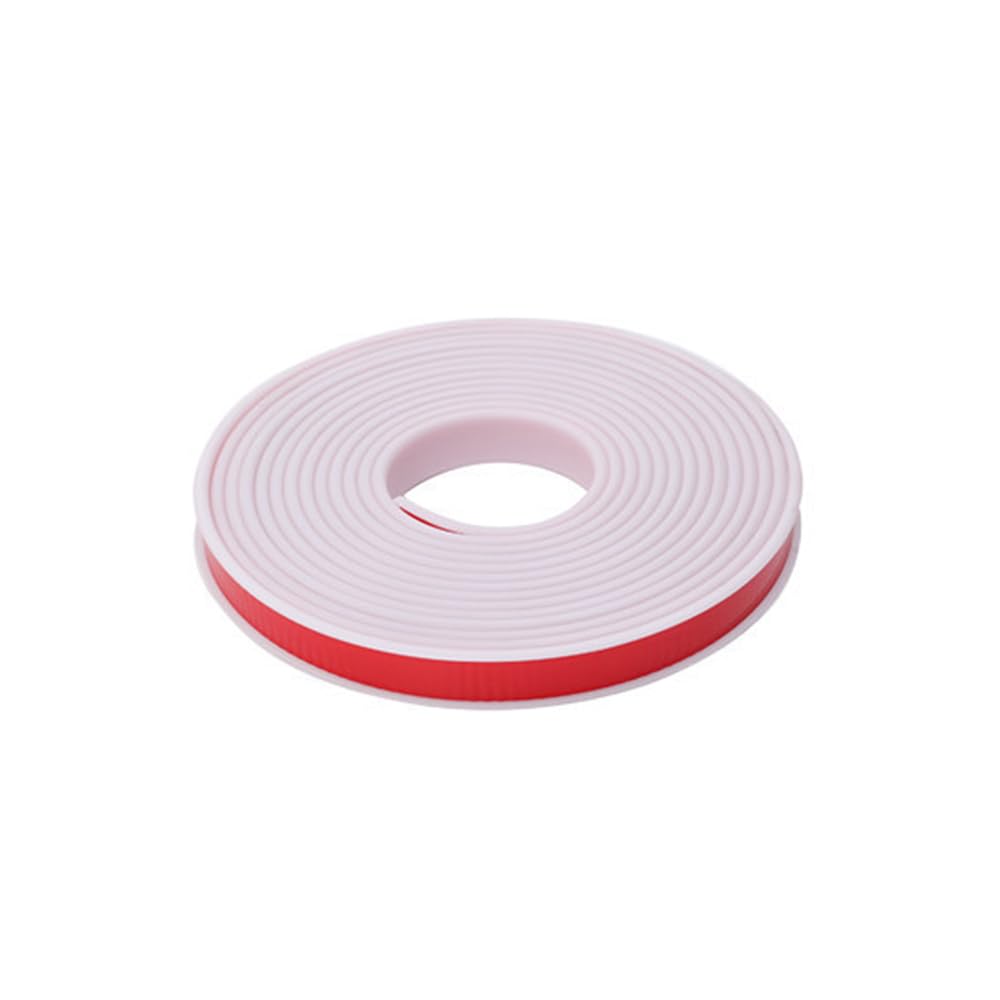 Bande de protection en U flexible en TPE blanc pour rénover les chants de meuble et MDF 18 mm