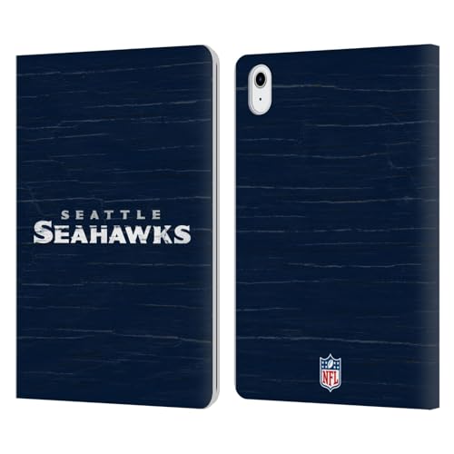 Carcasa Seattle Seahawks iPad Air tipo libro con soporte ajustable