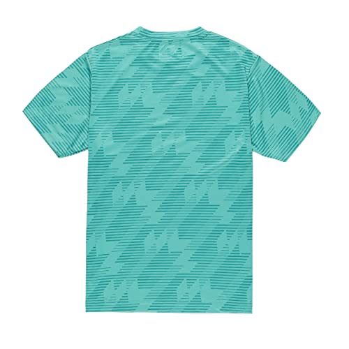 Chopper Club Boys Sports T Shirts Polyester Non-Lycra Zip Dry Pack Of 3 Tees Ultra Soft| Super Wick-Sea Green|Navy|Grey 8 #TOP3