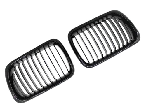Rejilla de riñón con acabado negro brillante para proteger el motor de tu Serie 3 E36