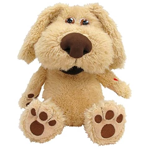 Relsy Official Talking Tom And Friends - Talking Ben 12 Inch Cute Plush With Interactive Talkback Repeating Voice & Sounds, Stuffed Animal Plush Toy For Kids Cover