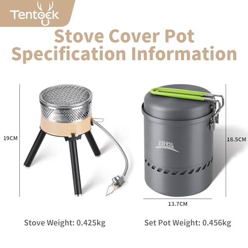 Batterie de cuisine de camping stable pour cuisiner sans basculer - 4