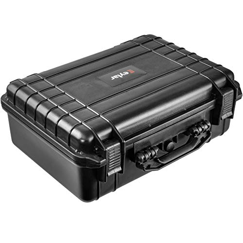 Maleta rígida para cámara Eylar 18.5 pulgadas impermeable negra miniatura 4