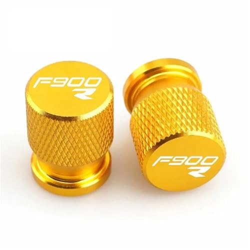 Bouchons de valve BMW F900R F900XR en aluminium doré haute finition