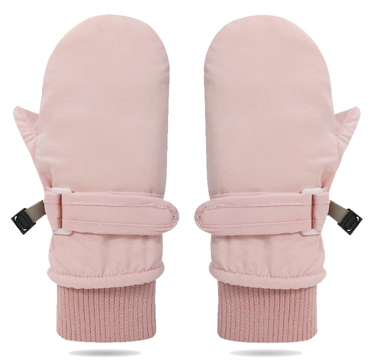 Winter-Kids-Mittens Snow-Gloves for Toddler Boys Girls Warm-Fleece Soft-Ski-Mittens for Outdoor