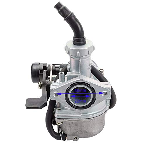 TDPRO Full Set of Lifan 125cc Engine Semi-Auto 4 Stroke Motor with Wiring Harness Carburetor Chain Sprocket Exhaust Muffler Pipe for Honda Trail Bike CT70 90 110 125 Dirt Bike Trike