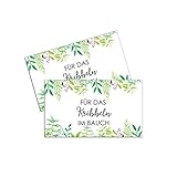 Maße: 9 cm x 5 cm Nastami 25 Flaschenetiketten GRÜNE Hochzeit Für das Kribbeln im Bauch Aufkleber für Sektflaschen