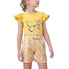 mksodop Girls outfits 2-Piece ruffl...