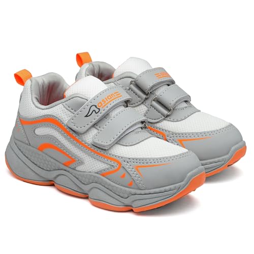 Image of ASIAN Kids UNITY-03 Stylish Sports mid Top Running and Walking Shoes with Velcro for Boys with Upper mesh for Extra Comfort